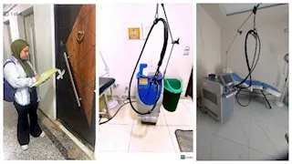حاصل على دبلوم يدير عيادة تجميل شهيرة بالمنيا