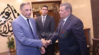 3 وزراء داخلية سابقين في عزاء شقيقة وزير الإعلام السابق أسامة هيكل -(صور)