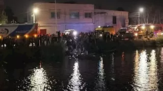 مصدر أمني: أسرة من أب وأم و5 أطفال ضحايا حادث ترعة المريوطية  