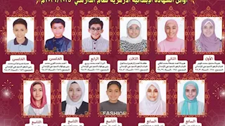 ننشر أوائل الشهادة الابتدائية الأزهرية في بورسعيد
