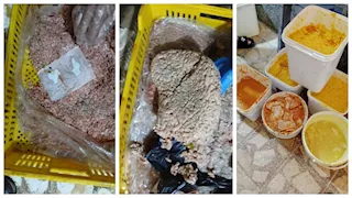 بالصور- ضبط 13 طن أغذية غير مطابقة للمواصفات في الإسكندرية 
