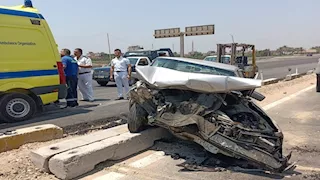 حادث مروري بالوراق.. اصطدام 3 سيارات يتسبب في كثافات أعلى الدائري