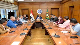 بالصور.. رئيس جهاز تنمية التجارة الداخلية يتابع آخر مستجدات المنطقة اللوجستية بالدقهلية