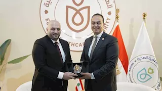 رئيس "الرعاية الصحية" ووزير الصحة اللبناني يبحثان نقل التجربة المصرية في التأمين الصحي الشامل