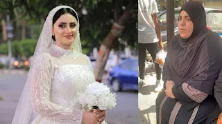 وصول أسرة كريمة عروس المنوفية للمحكمة: منتظرين حكم يبرد نارنا