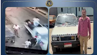 40 ثانية مرعبة.. متهور يدهس طالبة في شوارع ميت غمر ويسقط في قبضة المباحث