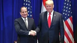 ترامب خلال لقائه السيسي: مصر عوملت بشكل غير عادل من إثيوبيا  وندعمها في ملف السد