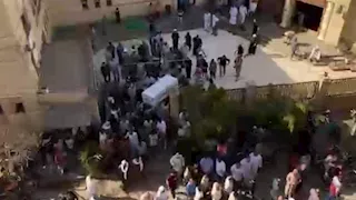 "ودعوهم بالدموع".. تشييع جثامين أم ونجليها ضحايا حادث كفر إبنهس بالمنوفية (فيديو وصور)