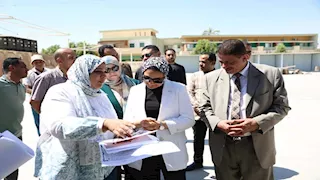 زيادة الباكيات وتوسعة الممرات.. تفاصيل تطوير أرض المعارض بالخارجة (صور)