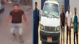 خلاف على مقعد داخل ميكروباص يشعل مشاجرة ويتسبب في تحطيم سيارة ببني سويف