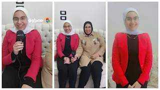 "بحلم أكون طبيبة".. قصة تفوق "كنزي" الأولى على الإعدادية بالإسكندرية (فيديو وصور)