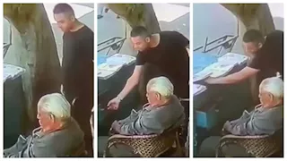 "غفوة تعب كلفته رزقه".. قصة فيديو سرقة بائع الجرائد في حلوان | صور