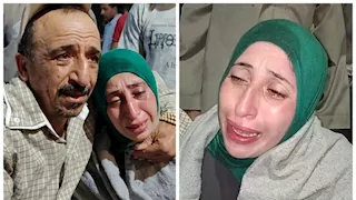فاجعة إدكو.. انهيار أم فقدت اثنين من أبنائها في حادث الغرق بالبحيرة