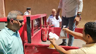 الجيزة: غلق منشأة لتعبئة طفايات حريق بمواد مجهولة المصدر في إمبابة