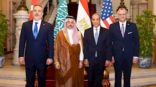 في القاهرة.. اجتماع مصري سعودي تركي أمريكي لبحث الملف الإيراني وتطورات المنطقة