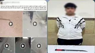ضبط عاطل تعدى على سيدة بسلاح أبيض بسبب خلافات جيرة بالإسماعيلية