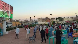 فرحة عارمة بالشوارع.. احتفالات شعبية في الفيوم بعد فوز المنتخب المصري- صور