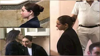  بالأسود.. أول ظهور لـ جيهان الشماشرجي بالمحكمة في قضية اتهامها بسرقة منقولات سيدة 