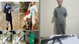 سقوط صاحب صور السلاح الآلي المتداولة على مواقع التواصل بسوهاج