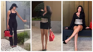 فستان أسود جريء.. جورجينا تتجول في ميامي في أحدث ظهور على السوشيال ميديا