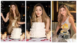 للمرة الثانية.. ميرنا جميل تحتفل بعيد ميلادها
