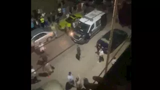 فيديو مثير للذعر في بورفؤاد.. والشرطة تتدخل في دقائق