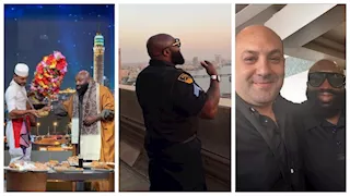 من ماسبيرو.. الشرطي الأمريكي إريك هدسون يتحدث عن مصر والنيل ومحمد صلاح (صور)