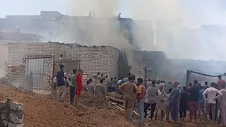 السيطرة على حريق داخل منزل بقرية بني هاني في بني سويف