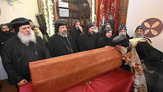 بالصور.. البابا تواضروس الثاني يشارك احتفالات دير البراموس بعيد قديسيه بوادي النطرون