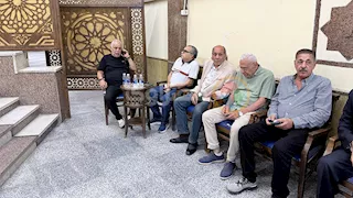 11 صورة من عزاء المنتج غزال الشال في "الحامدية الشاذلية"