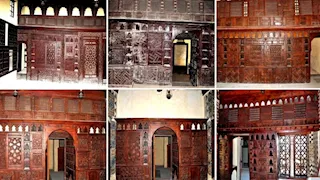 دواليب الأغاني.. تحفة عثمانية نادرة زينت منازل رشيد الأثرية بالبحيرة (صور)