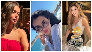 أمام البحر وتحت ضوء القمر.. 20 صورة للنجوم في إجازة الصيف