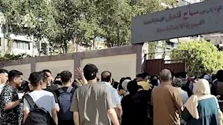 المحمول ممنوع.. حظر دخول الأجهزة الإلكترونية للجان امتحانات الإعدادية ببورسعيد (صور) 