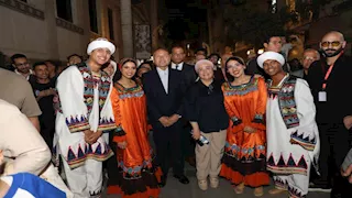 25 صورة.. استئناف فعاليات "شارع الفن" بوسط البلد بعد العيد