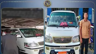 ضبط سائق ميكروباص حاول التعدي على راكب بسبب الأجرة في البحيرة