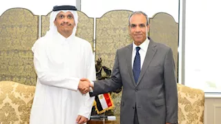 مصر وقطر تبحثان جهود الوساطة بين إيران وأمريكا في القاهرة