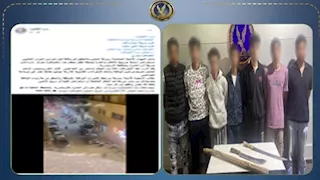فشلت حيلتهم لإخفاء وجوههم.. كشف ملابسات فيديو مشاجرة المنتزه