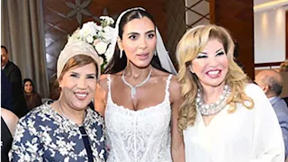 هالة سرحان تحتفل بعقد قران ابنة وزيرة الثقافة جيهان زكي.. وتنشر صورًا من الحفل