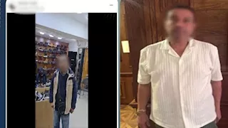 بسبب الكلاب الضالة.. حل لغز فيديو احتجاز شخص داخل محل شهير بالمعادي