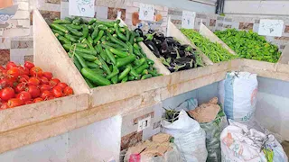 طماطم بـ 15 ومانجو بـ35 جنيها.. طرح خضروات وفاكهة بأسعار مخفضة بالوادي الجديد