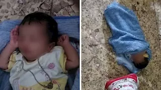 تركت معها اللبن والحفاضات.. ضبط سيدة ألقت رضيعتها أمام منزل بالمنوفية