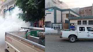 رش الشوارع والمصارف.. الشرقية تكثف حملات مكافحة الناموس والحشرات الطائرة