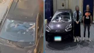 ضبط سائق وصديقته قاما بأفعال خادشة داخل سيارة بالإسكندرية 