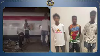"كنا بنهزر".. ضبط 3 طلاب لإلقاء الحجارة على قطار في أسوان