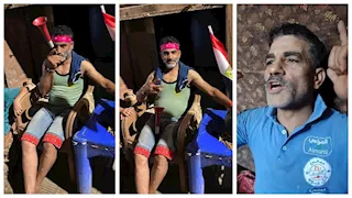  بائع بطيخ بالمنوفية يُوزع بضاعته حباً في "زيكو".. والنجم يرد: لازم أروحله -صور