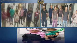 ضبط 9 متهمين باستغلال الأطفال في التسول والاستجداء بالجيزة