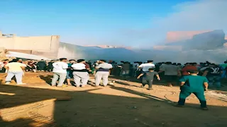 سحابة سوداء تغطي سماء الطالبية ومصدر أمني يكشف السبب