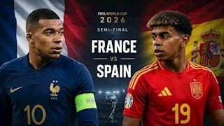 ملخص مباراة فرنسا وإسبانيا في نصف نهائي كأس العالم 2026
