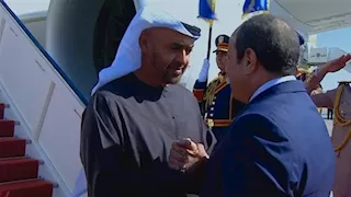من العلمين.. السيسي يودّع رئيس الإمارات بعد زيارة أخوية