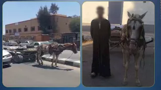 القبض على صاحب "كارو" أغلق الطريق أمام مستشفى بشمال سيناء